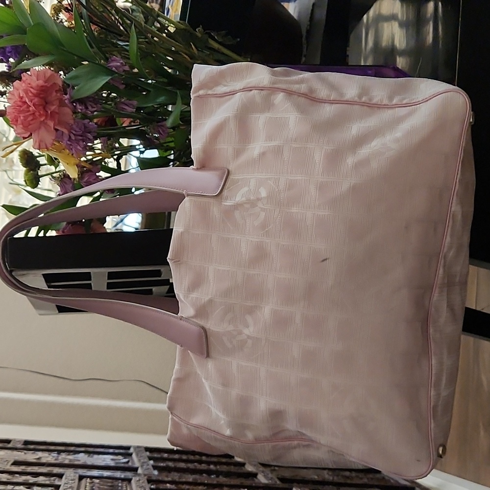 USED Chanel Travel Tote Bag